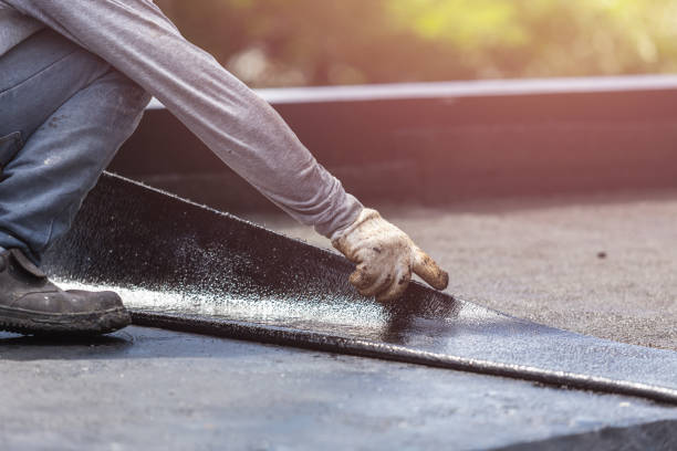 Professional Crawl Space Encapsulation technician working in Frankenmuth, MI